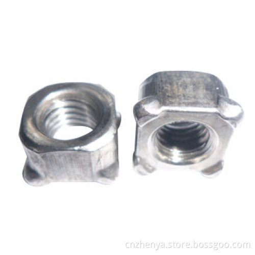 Stainless steel weld nut